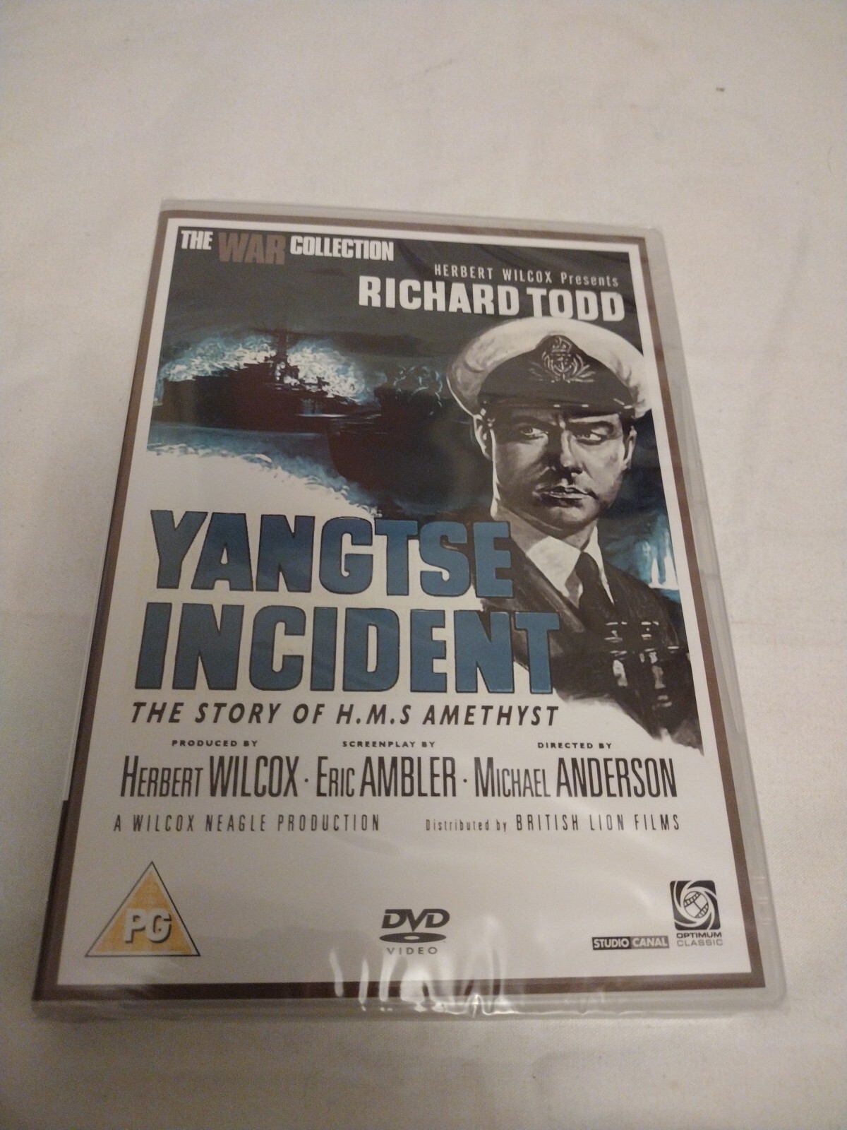 Yangtse Incident. Brand New And Factory Sealed DVD Richard Todd