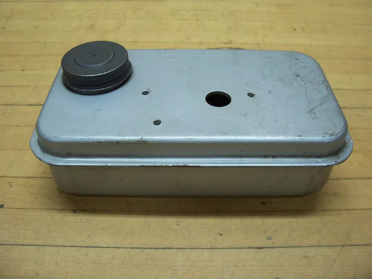 Vintage NOS Clinton Gas Engine Small Fuel Gas Tank Steel 277 395 500