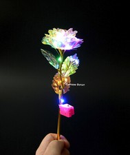 Valentine's ARTIFICIAL ROSE FLOWER BIRTHDAY GIFTS ENCHANTED ROSE ROMANTIC