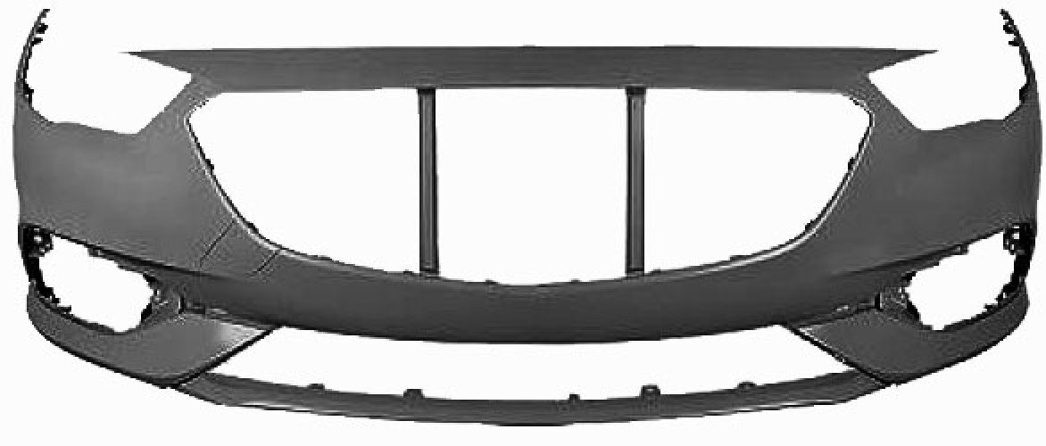 Pare-choc avant Opel Insignia B 2017-2021 en ABS noir prêt à peindre