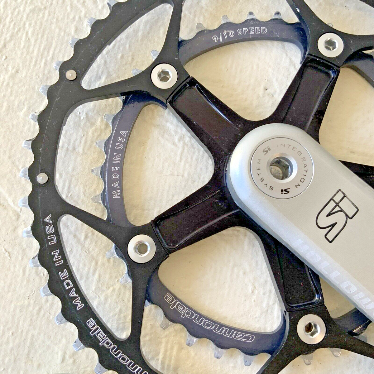 CANNONDALE HOLLOWGRAM SI CRANKSET 172.5 MM 53-39 TOOTH 10 OR CANNONDALE HOLLOWGRAM SI CRANKSET 172.5 MM 53-39 TOOTH 10 OR