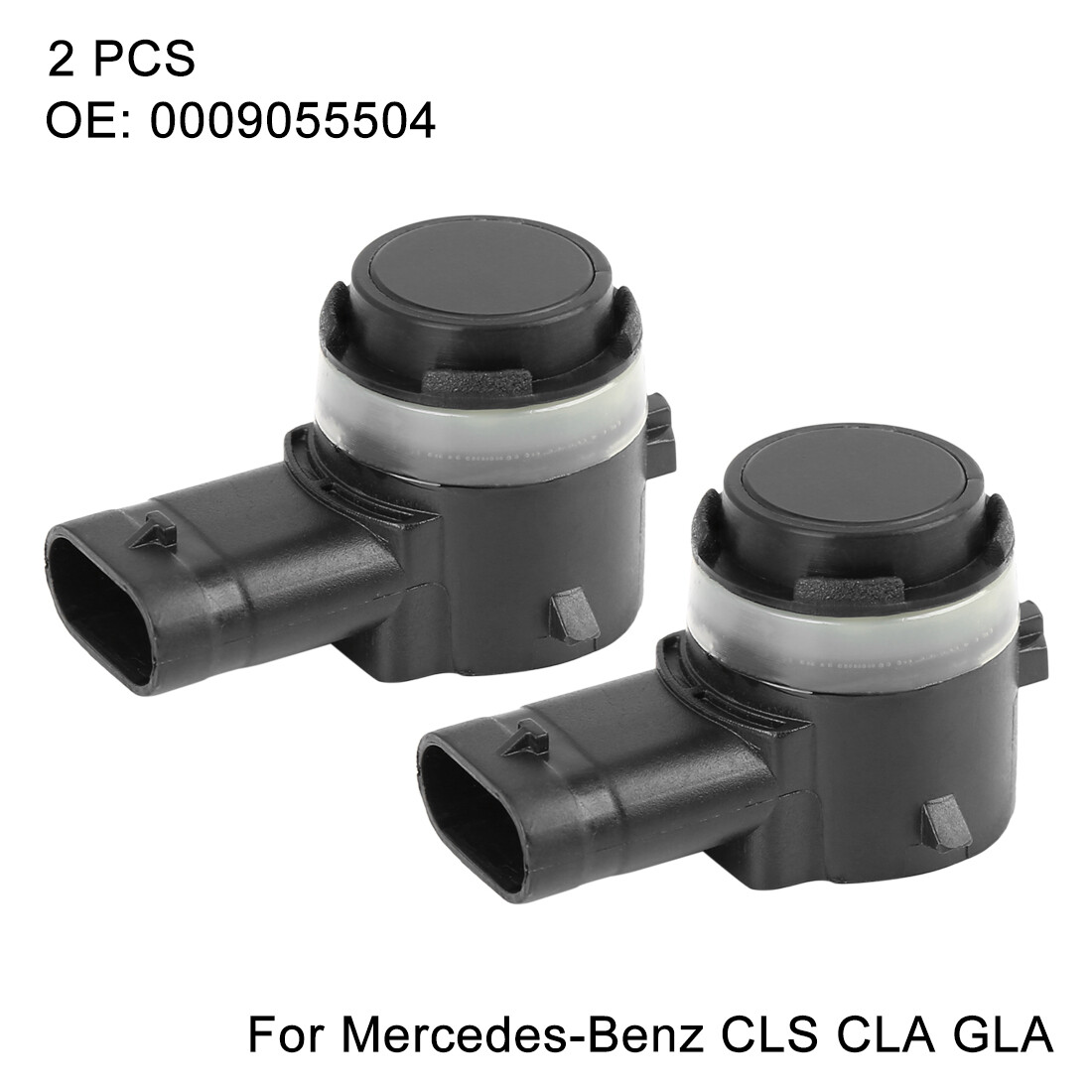 2pcs 0009055504 Bumper PDC Parking Sensor for Mercedes-Benz W218