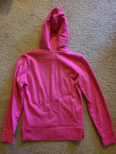 Women's North Face Athletic Hoodie Hot Pink Pullover Long Sleeve Sz Medium - Picture 2 of 4