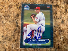 Erich Uelmen Signed 2021 Tennessee Smokies Team Set Auto Rc Chicago Cubs