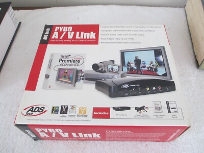ADS Technologies PYRO A/V Link High Quality Analog to DV Video Converter API-555