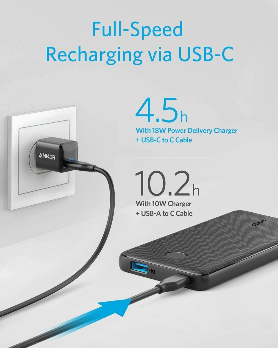 Powercore Slim 10000 Pd Anker Powercore Power Bank Power Bank Anker Anker  Powercore Slim 10000 Pd