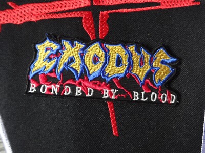 Exodus Shape Patch Thrash Metal Slayer Hexx Sodom Vektor  ** Anthrax