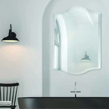 22" X 30" Decorative Westminster Frameless Wall Mirror