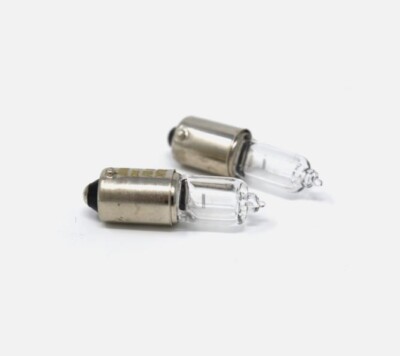2x BMW Standlicht Birnen 'E' zugelassen E4 434 (H6W) 12V BAX9s klar Birnen