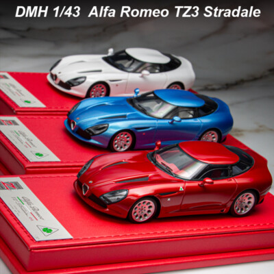 DMH 1:43 Scale Alfa Romeo TZ3 Stradale Resin Model Car Collection Limited