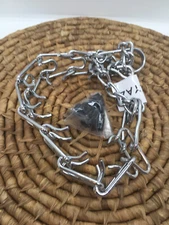 Darki Azi Pinch Collar with tips XL Silver