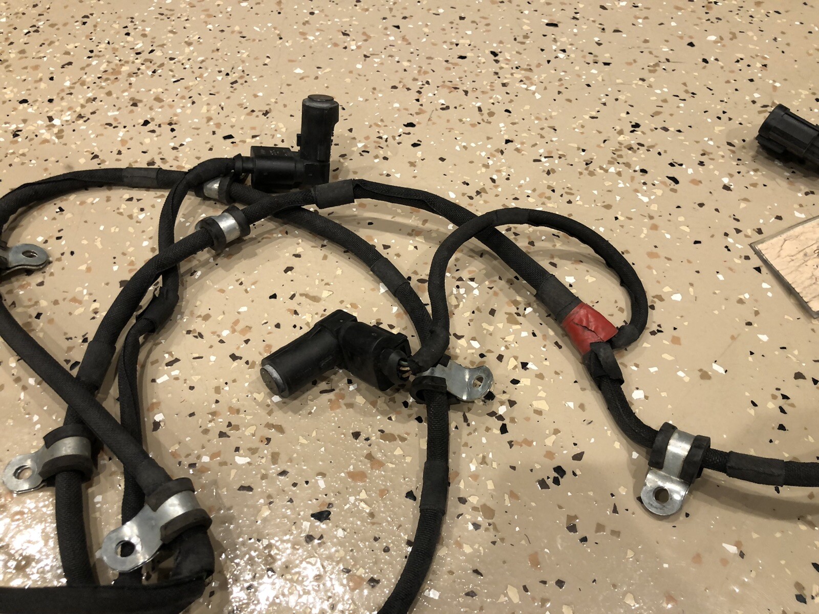 Ferrari 430 Rear Bumper Harness With Parking Sensors Comes Complete Part# 221270