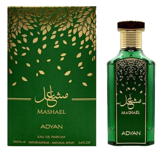 Anfar Mashael Eau De Parfum Timeless Luxurious Amber Perfume 100ml by Adyan