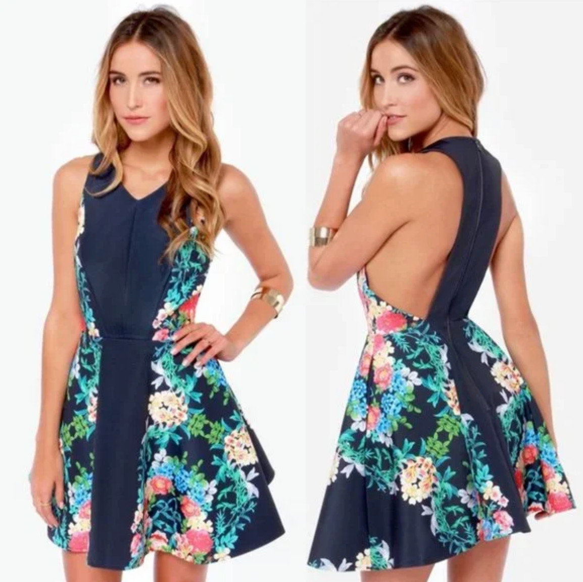 Revolve Keepsake The Label Navy Second Chance Dre… - image 1