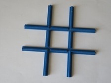 LEGO  REF : 3231 - RAIL CROISEMENT INTERSECTION  - CROSSING   -  TRAIN - 4.5V