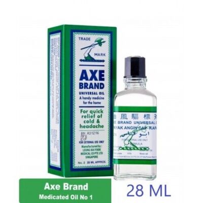 AXE Brand Universal Oil For Quick Relief of Cold, Headache, blocked Nose