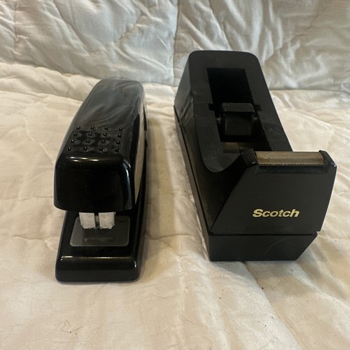 Scotch Tape C38 Desk Dispenser Office & Swingline Stapler (Plastic