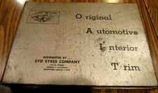 1960 Original Automotive Fabrics Car Interior Gm Ford Rambler Dodge Chrysler