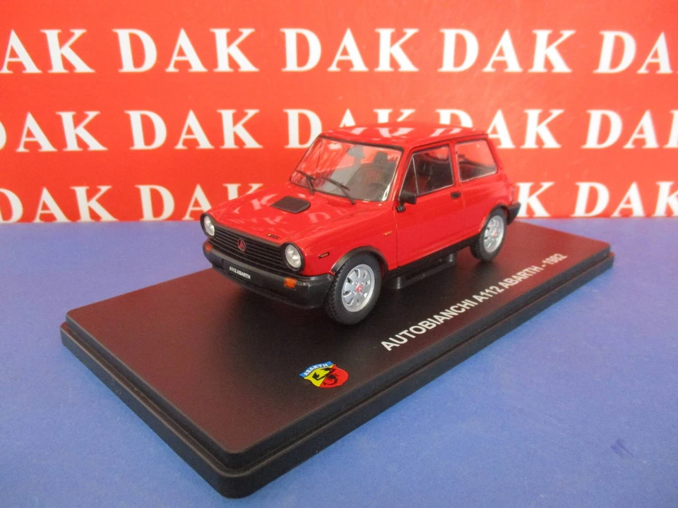 Die cast 1/24 Modellino Auto Autobianchi A112 Abarth VI Serie 1982 - Immagine 2 di 4