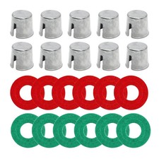 10PCS Car Battery Post Terminal Shims, Auto Lead Terminal Shim Caps with 12 Piec