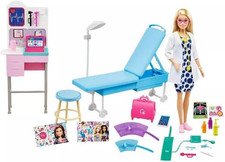 Barbie Doll Medical Doctor Deluxe Doll Playset 
