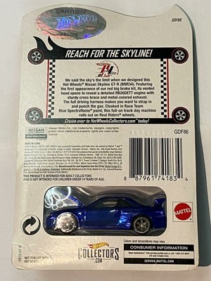 Hot Wheels 2019 - RLC Nissan Skyline GT-R BNR34 R34 Blue - #2840