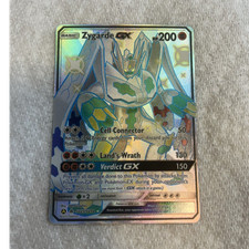 Pokémon Zygarde GX Full Art Shiny Holo Rare Hidden Fates SV65/SV94 200 HP Dragon on eBay