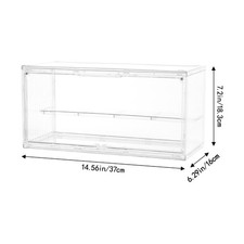 Acrylic Display Case Clear Show Box Model Toys Car Figures Dustproof Protection