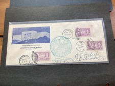 ICOLLECTZONE US Texas Memorial Museum  Cover 1936 Autographed  (B900-5)
