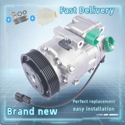 A/C Compressor for Hyundai Santa Fe Sport 2013-2018 Kia Sorento 2012-2014 2.4L