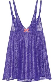 Very Rare Agent Provocateur Rei Purple Babydoll  Size AP3 / UK10 New with Tags