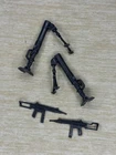 GI Joe ARAH 1982 1983 1984… Weapon lot - Vintage sub machine guns and mortars