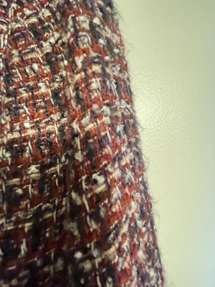 Blazer feminino Talbots jaqueta de lã tweed forrada tamanho 14 - Imagem 3 de 4