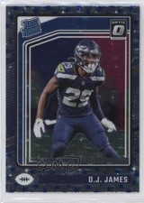 2024 Panini Donruss Optic Rated Rookie Stars Prizm DJ James #222 1qv5