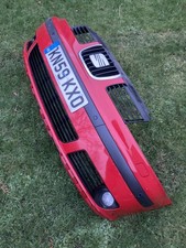 SEAT ALHAMBRA TDI sport MK1 FRONT BUMPER in red with fogs & grills 2000-2009
