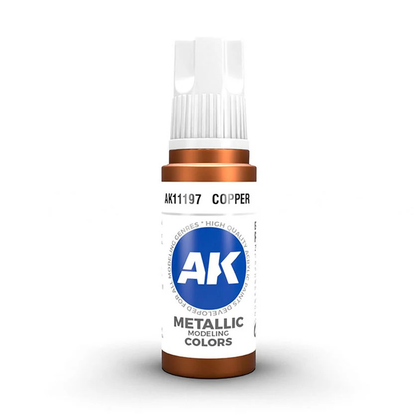 Copper 17ml 3rd Gen Acrylics AK Interactive - AK11197 - Image 6