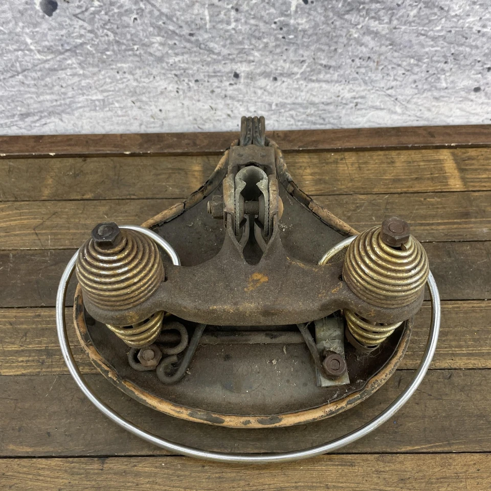 Sillín de bicicleta Springer Cruiser años 40 asiento vintage Troxel de preguerra Foto 4 de 4