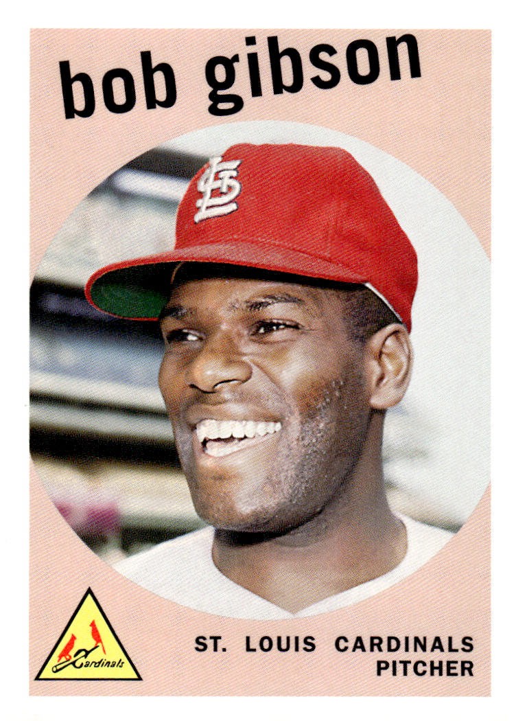 2006 Topps #19 Bob Gibson Rookie of the Week