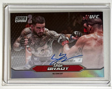 2025 Topps Stadium Club UFC Sean Brady Chrome Autographs Auto #CAS-SBY