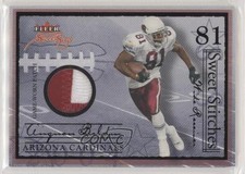 2004 Fleer Sweet Sigs Stitches Black 13/29 Anquan Boldin #ST-AB Patch nd3