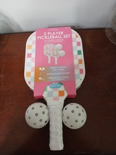 2 player pickle ball set