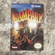 Jaleco Rampart NES NTSC-U/C Strategy Multiplayer 