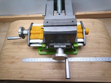 Milling Machine Compound Work Table Cross Slide Bench Drill Press Vise X Y Axis