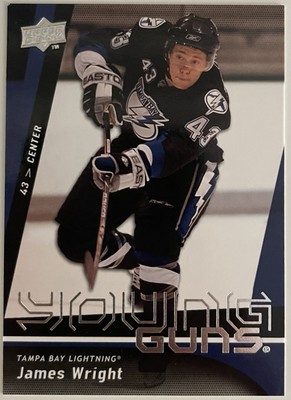 James Wright Rookie 2009-10 Upper Deck Young Guns #243 (RC) Tampa Bay Lightening