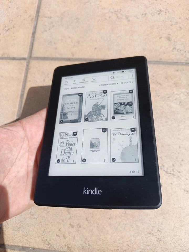 Amazon Kindle Paperwhite 6gen 6" - 2GB - Wi-Fi Luz eBook - Negro - Imagen 4 de 4