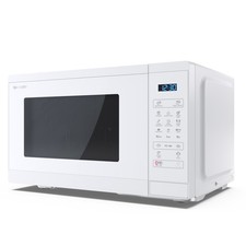 Sharp YC-MG252AU-C Crystal White 25L 900W Microwave, 1000W Grill, Touch Control