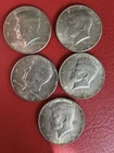 🔥 1965–1969 Kennedy Half Dollar 40% Silver Transitional Set – 5 Coin Lot 🔥