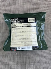Norwegian Arctic Dry Ration MRE Menu #7 Porridge w/ Apple & Cinnamon Breakfast