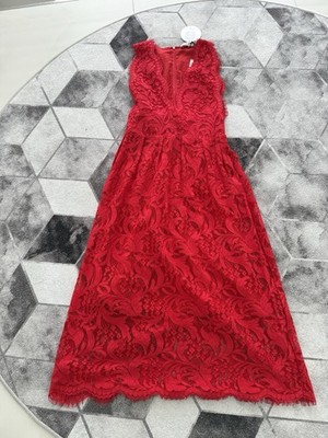NA-KD Rotes Kleid Größe 38