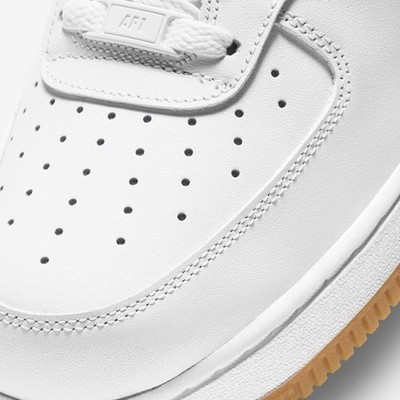 New Nike Air Force 1 '07 Shoes - White/ Gum (DJ2739-100) | eBay